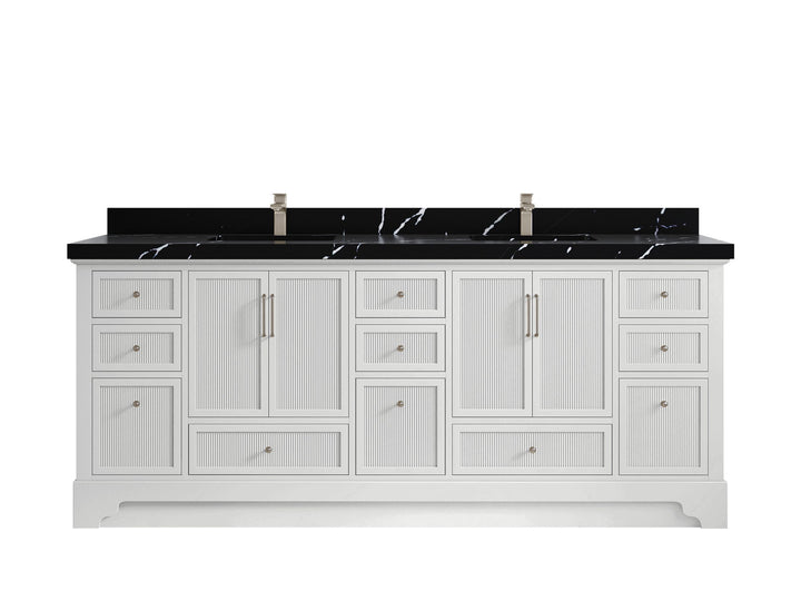 Alys 84 in. W x 22 in. D Double Sink Bathroom Vanity - photo 8