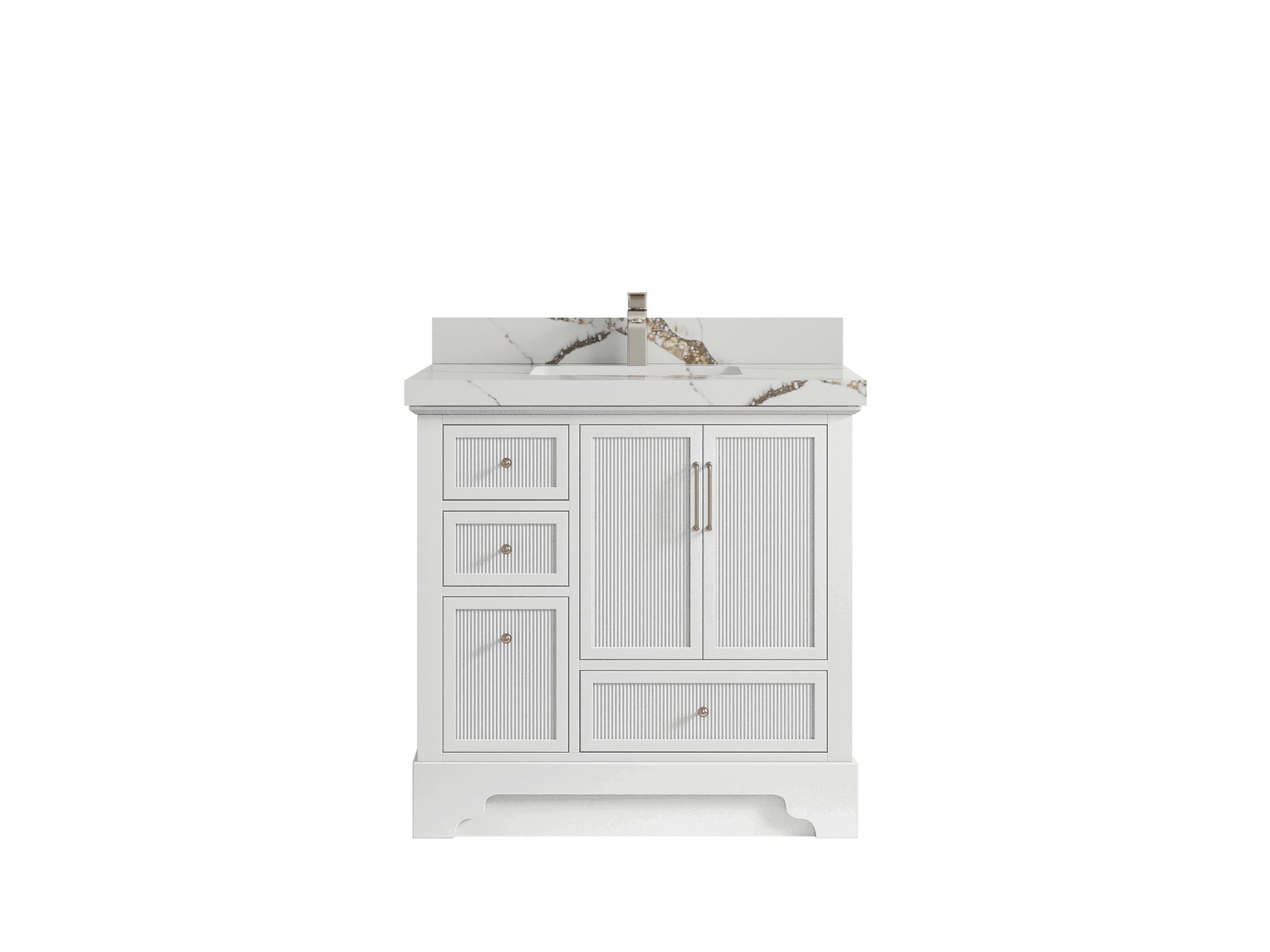 Alys 36 in. W x 22 in. D Center Sink Bathroom Vanity