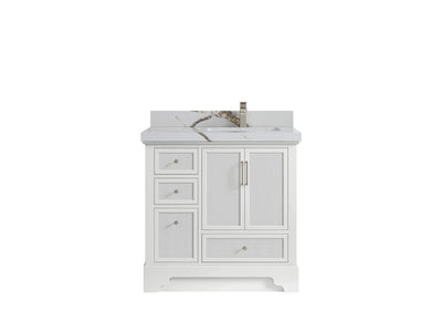 Alys 36 in. W x 22 in. D Right Offset Sink Bathroom Vanity