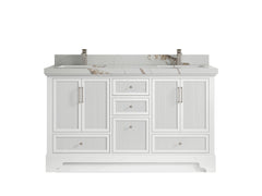 Alys 60 in. W x 22 in. D Double Sink Bathroom Vanity - photo 32