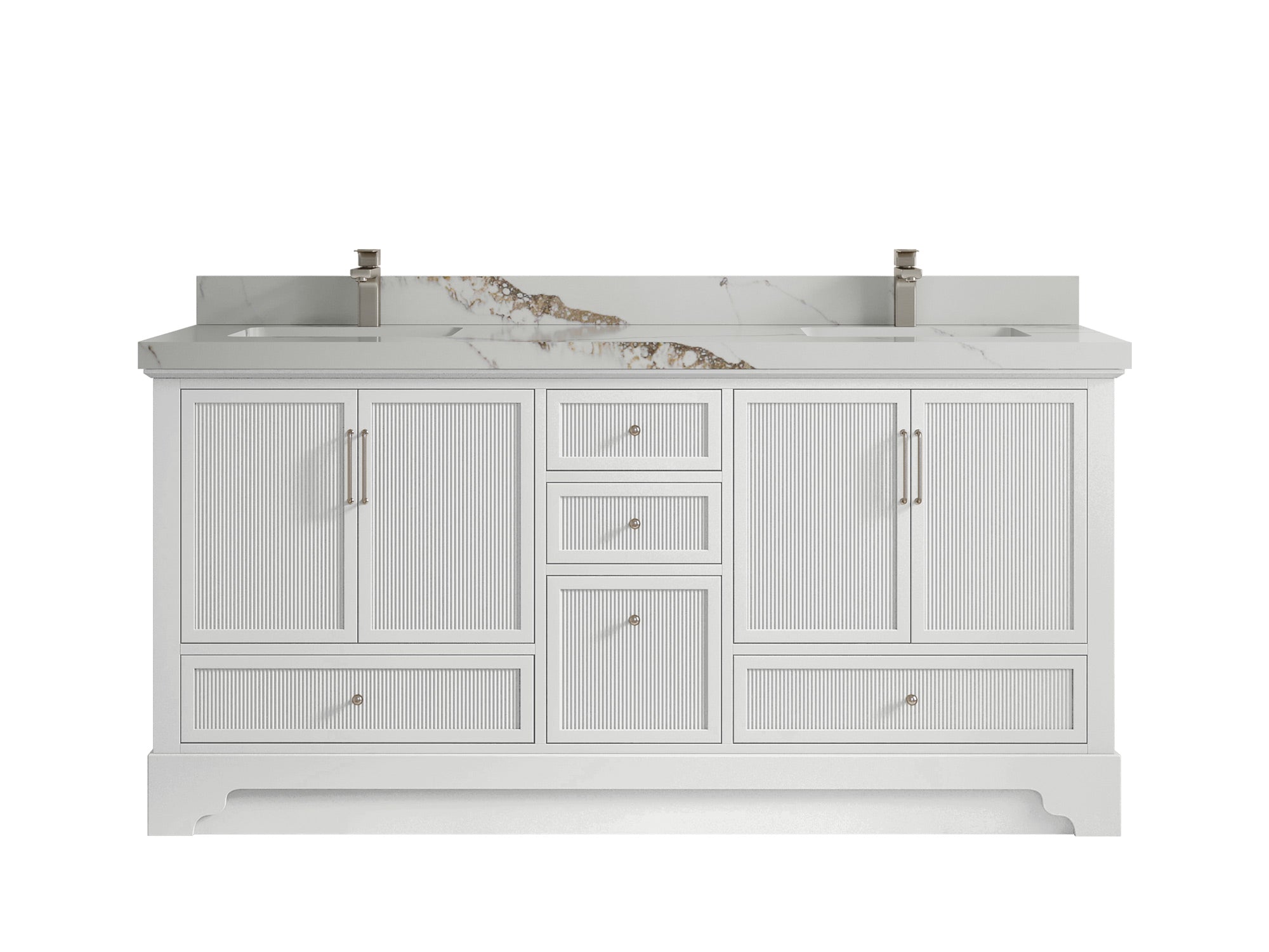 Alys 72 in. W x 22 in. D Double Sink Bathroom Vanity