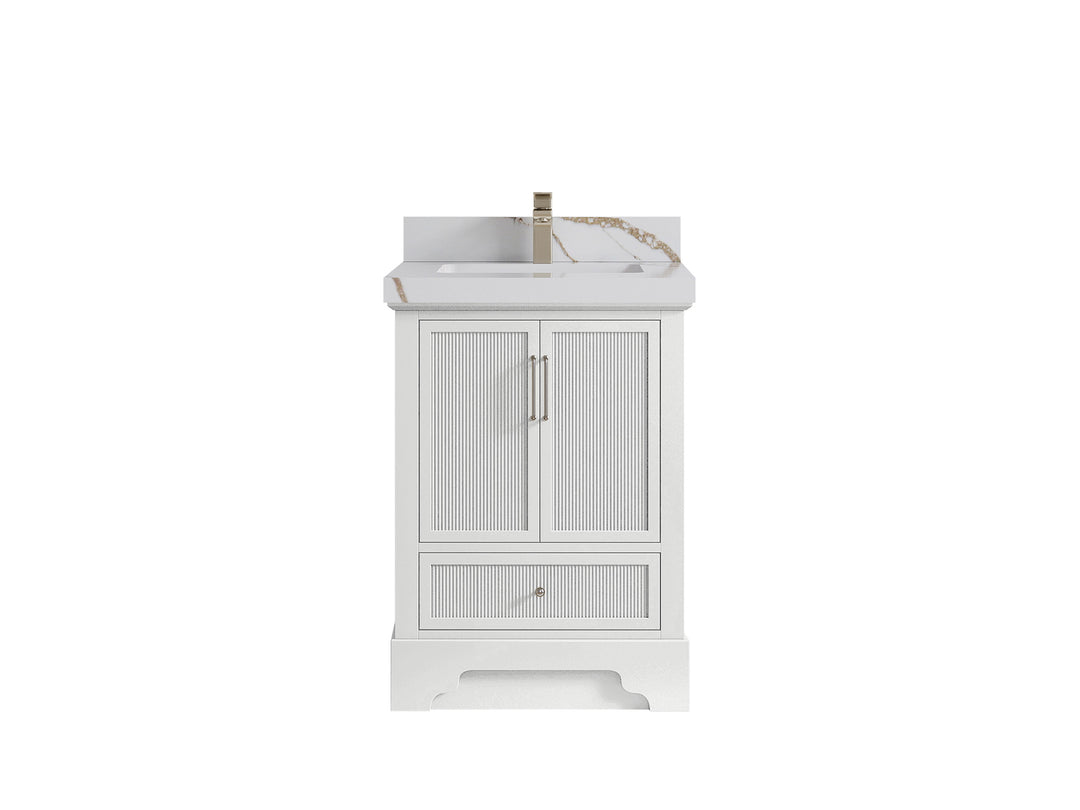 Alys 24 in. W x 22 in. D Single Sink Bathroom Vanity