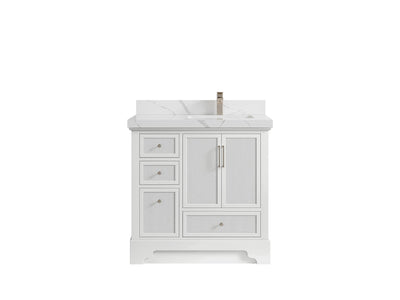 Alys 36 in. W x 22 in. D Right Offset Sink Bathroom Vanity