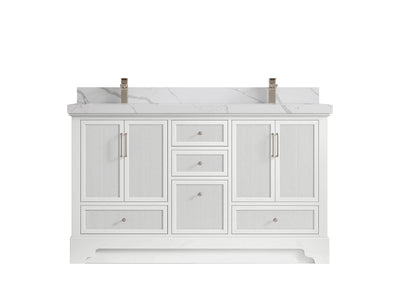 Alys 60 in. W x 22 in. D Double Sink Bathroom Vanity