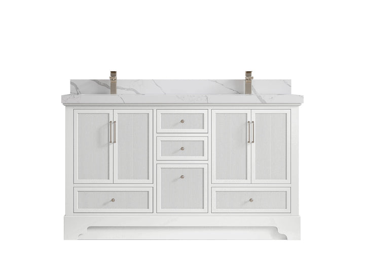 Alys 60 in. W x 22 in. D Double Sink Bathroom Vanity - photo 14