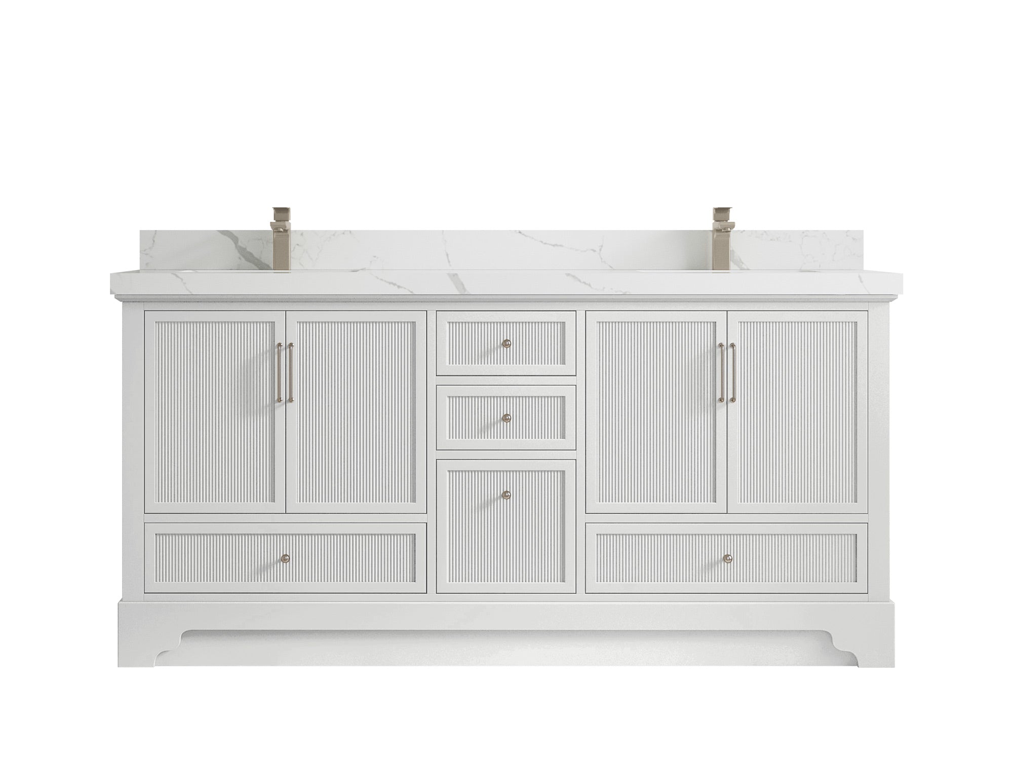 Alys 72 in. W x 22 in. D Double Sink Bathroom Vanity
