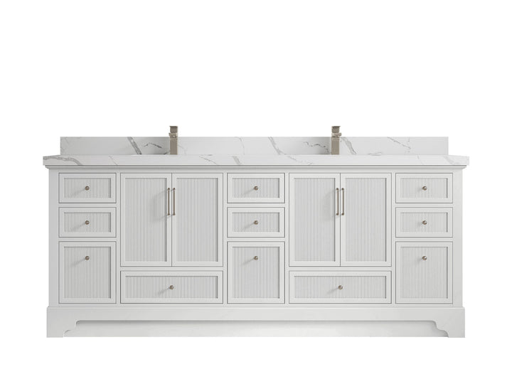 Alys 84 in. W x 22 in. D Double Sink Bathroom Vanity - photo 16