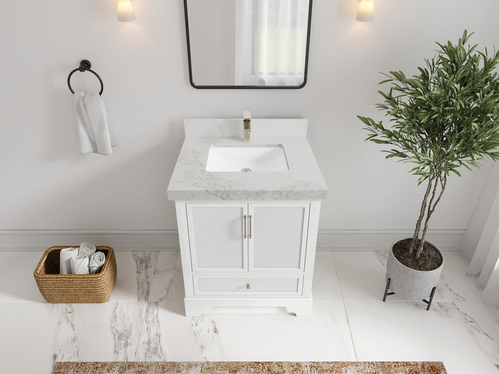 Alys 30 in. W x 22 in. D Single Sink Bathroom Vanity - photo 13