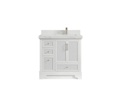 Alys 36 in. W x 22 in. D Right Offset Sink Bathroom Vanity