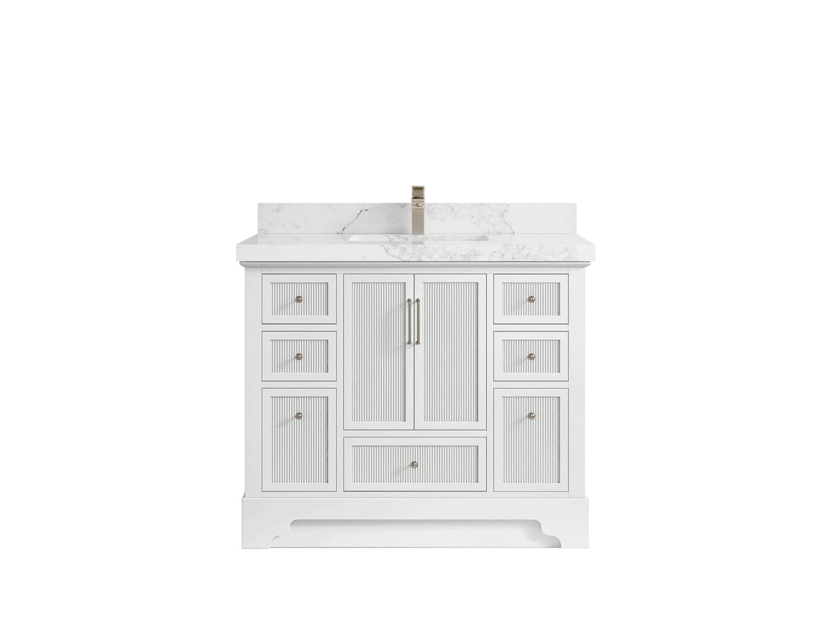 Alys 42 in. W x 22 in. D Single Sink Bathroom Vanity