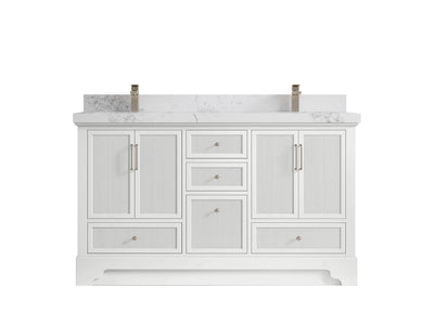 Alys 60 in. W x 22 in. D Double Sink Bathroom Vanity