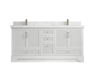 Alys 72 in. W x 22 in. D Double Sink Bathroom Vanity