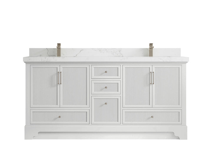 Alys 72 in. W x 22 in. D Double Sink Bathroom Vanity - photo 18