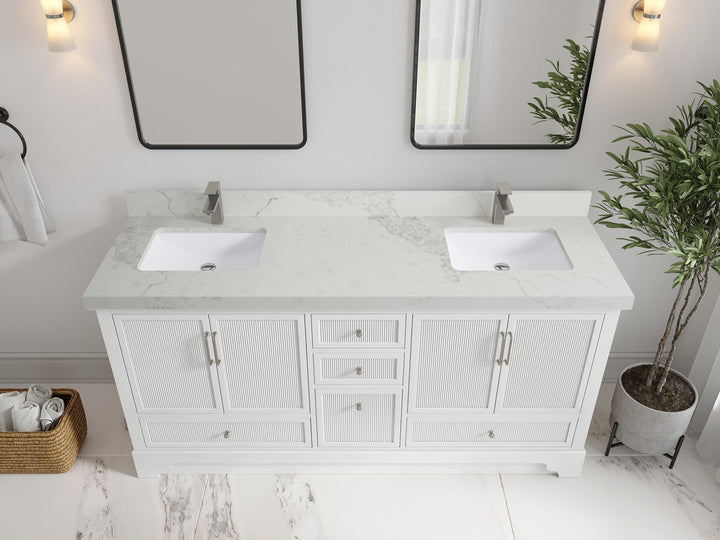 Alys 72 in. W x 22 in. D Double Sink Bathroom Vanity - photo 17