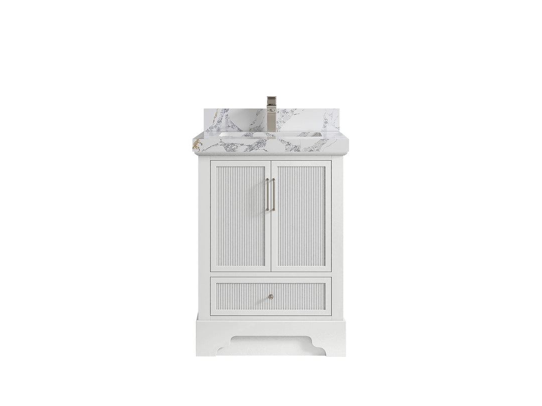 Alys 24 in. W x 22 in. D Single Sink Bathroom Vanity