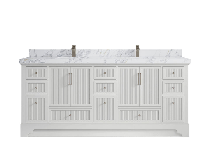 Alys 80 in. W x 22 in. D Double Sink Bathroom Vanity - photo 22