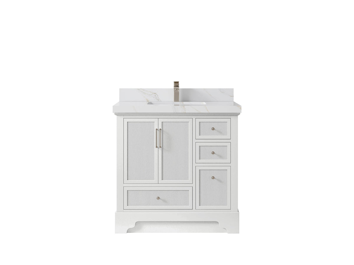 Alys 36 in. W x 22 in. D Center Sink Bathroom Vanity