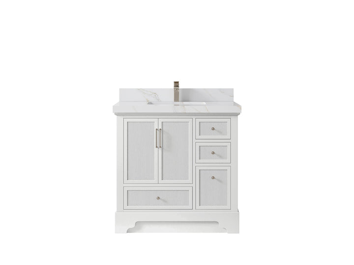 Alys 36 in. W x 22 in. D Center Sink Bathroom Vanity - photo 34