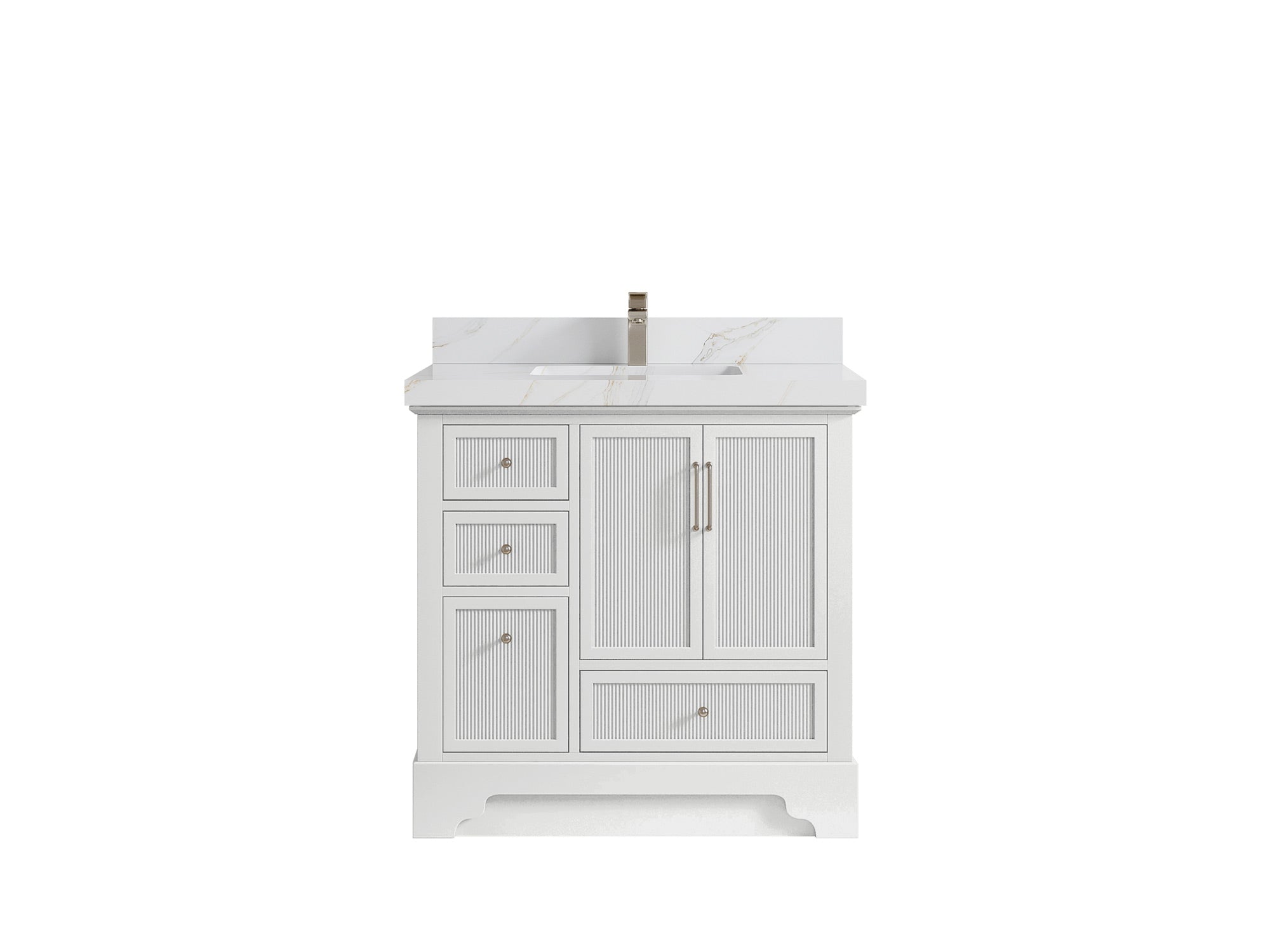 Alys 36 in. W x 22 in. D Center Sink Bathroom Vanity