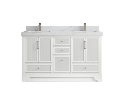 Alys 60 in. W x 22 in. D Double Sink Bathroom Vanity