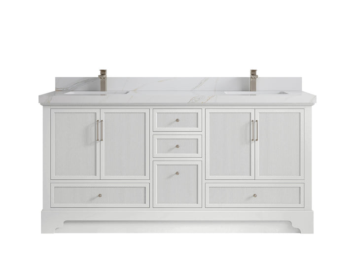 Alys 72 in. W x 22 in. D Double Sink Bathroom Vanity - photo 34