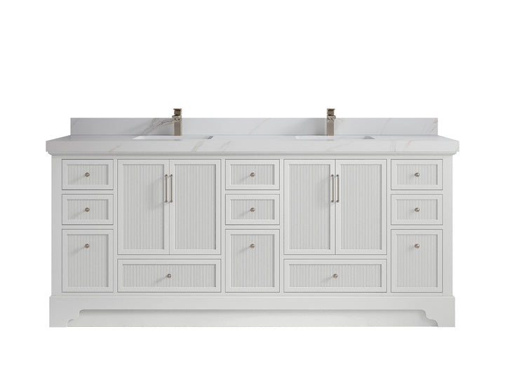 Alys 80 in. W x 22 in. D Double Sink Bathroom Vanity - photo 40
