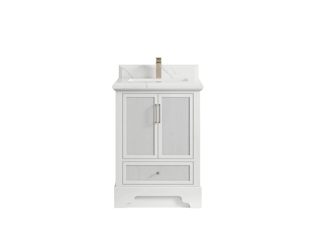 Alys 24 in. W x 22 in. D Single Sink Bathroom Vanity