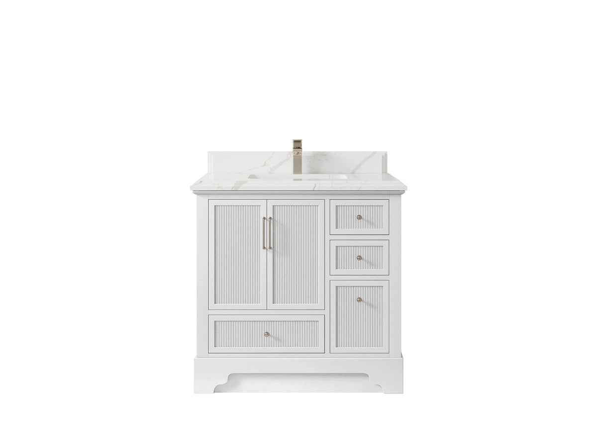 Alys 36 in. W x 22 in. D Center Sink Bathroom Vanity