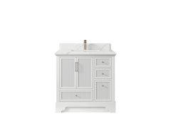 Alys 36 in. W x 22 in. D Center Sink Bathroom Vanity - photo 8