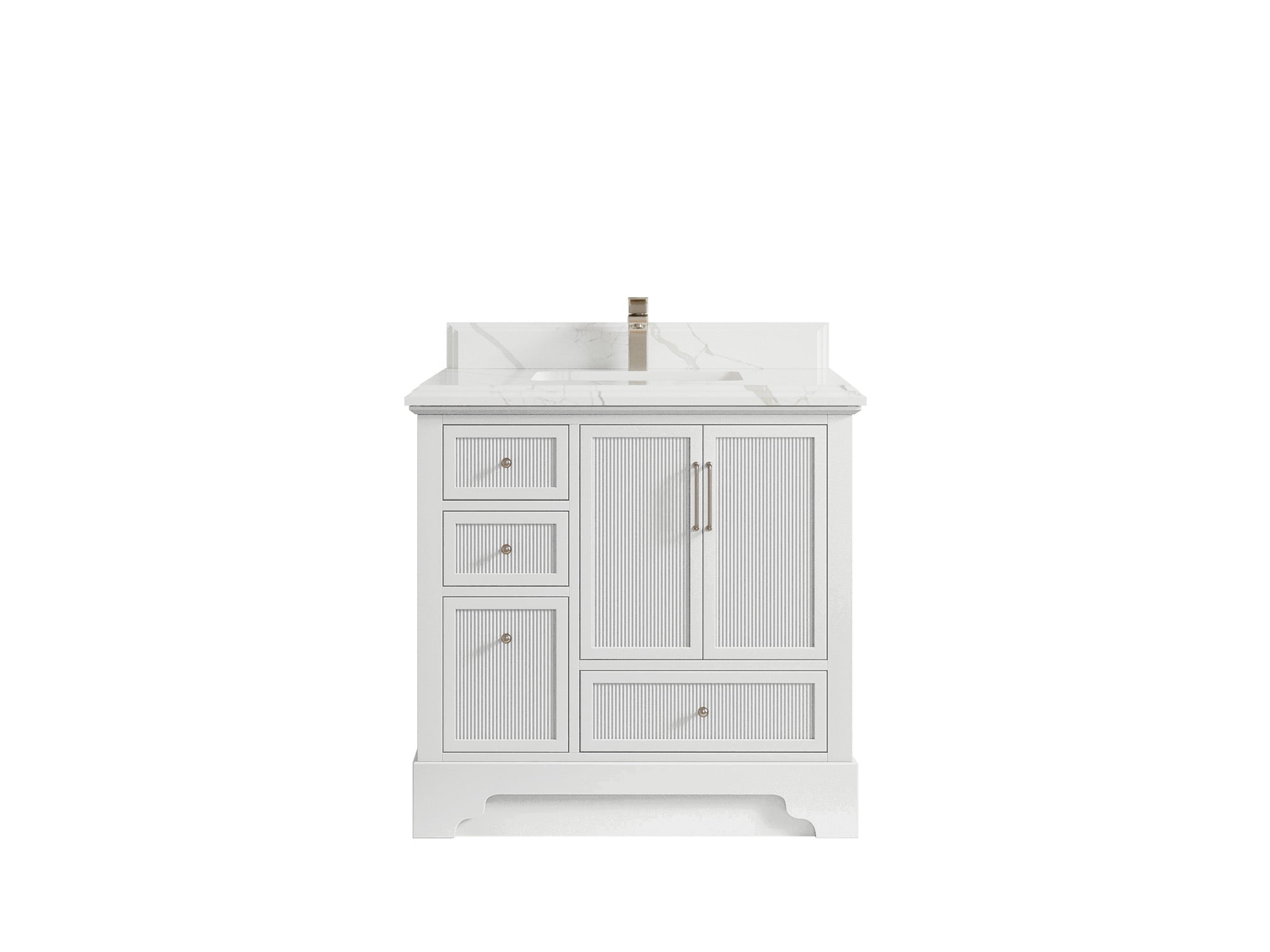 Alys 36 in. W x 22 in. D Center Sink Bathroom Vanity