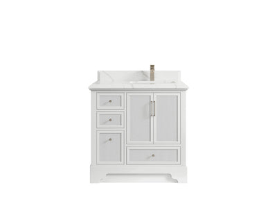 Alys 36 in. W x 22 in. D Right Offset Sink Bathroom Vanity