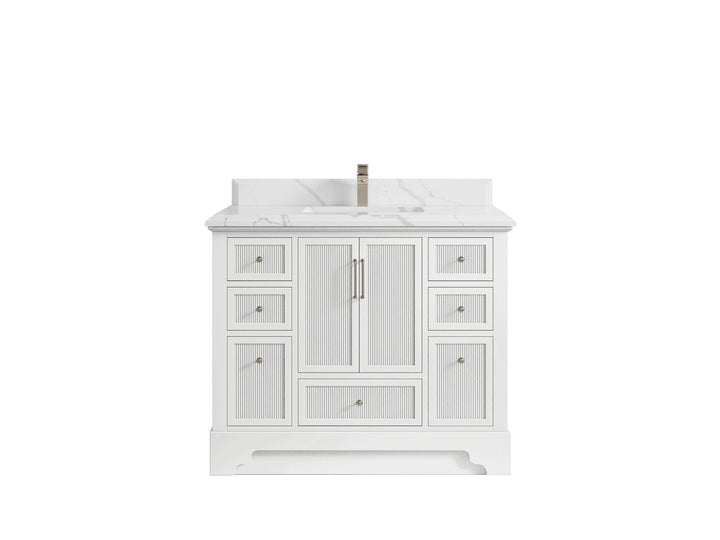 Alys 42 in. W x 22 in. D Single Sink Bathroom Vanity - photo 8