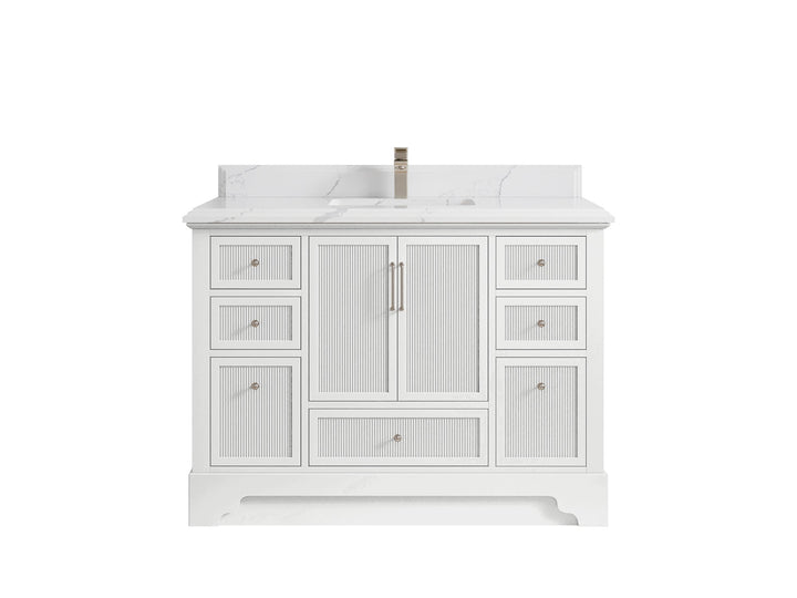 Alys 48 in. W x 22 in. D Single Sink Bathroom Vanity - photo 8