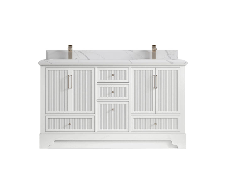 Alys 60 in. W x 22 in. D Double Sink Bathroom Vanity - photo 8