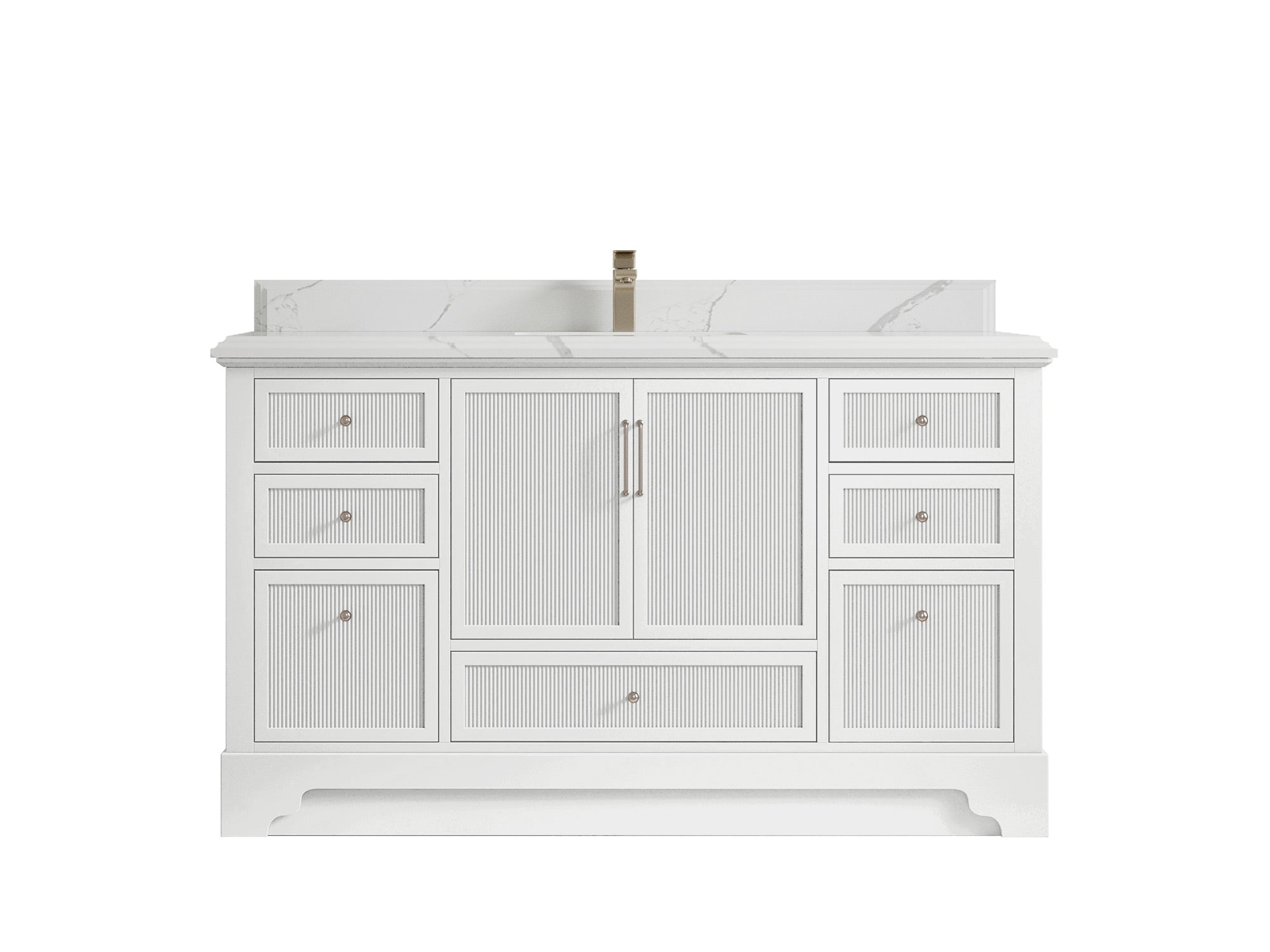 Alys 60 in. W x 22 in. D Single Sink Bathroom Vanity