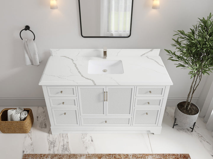 Alys 60 in. W x 22 in. D Single Sink Bathroom Vanity - photo 7