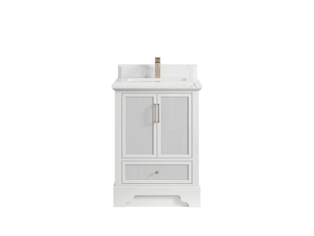 Alys 24 in. W x 22 in. D Single Sink Bathroom Vanity