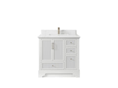 Alys 36 in. W x 22 in. D Center Sink Bathroom Vanity - photo 10