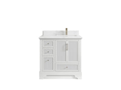 Alys 36 in. W x 22 in. D Right Offset Sink Bathroom Vanity - photo 10