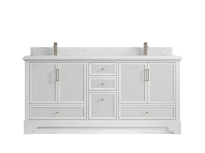 Alys 72 in. W x 22 in. D Double Sink Bathroom Vanity