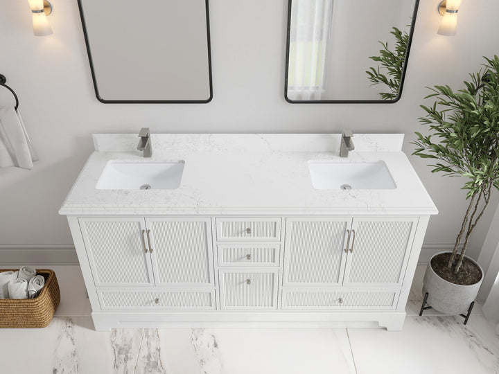 Alys 72 in. W x 22 in. D Double Sink Bathroom Vanity - photo 11