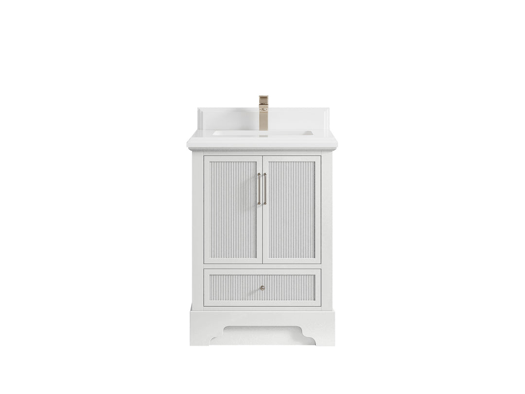 Alys 24 in. W x 22 in. D Single Sink Bathroom Vanity