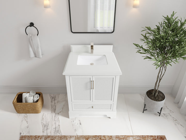 Alys 30 in. W x 22 in. D Single Sink Bathroom Vanity - photo 11