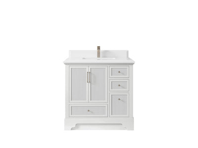 Alys 36 in. W x 22 in. D Center Sink Bathroom Vanity