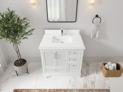 Alys 36 in. W x 22 in. D Center Sink Bathroom Vanity - photo 11