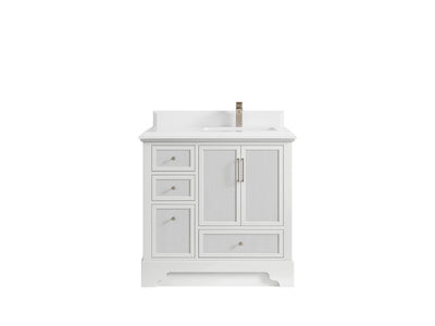 Alys 36 in. W x 22 in. D Right Offset Sink Bathroom Vanity