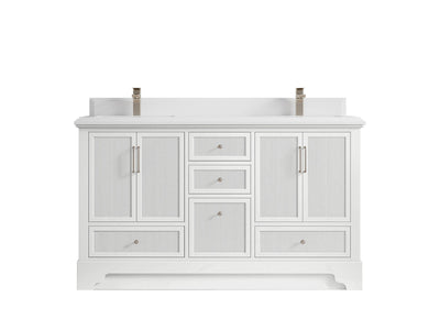 Alys 60 in. W x 22 in. D Double Sink Bathroom Vanity