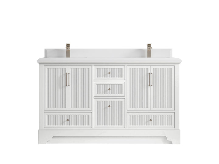 Alys 60 in. W x 22 in. D Double Sink Bathroom Vanity - photo 12