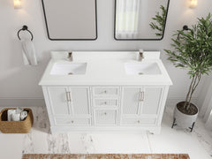 Alys 60 in. W x 22 in. D Double Sink Bathroom Vanity - photo 11