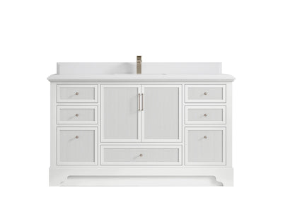 Alys 60 in. W x 22 in. D Single Sink Bathroom Vanity